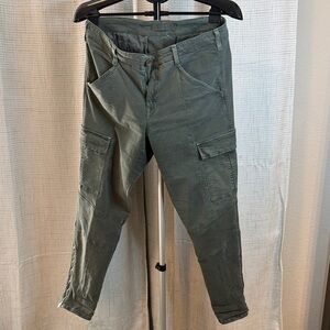 J Brand Women's Olive Cargo Jeans